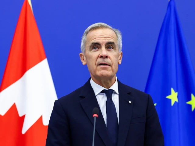 canadian prime minister mark carney holds a joint press conference with european parliament president roberta metsola not pictured after his address at the european parliament in strasbourg france september 17 2026 reuters canadian prime minister mark carney holds a joint press conference with european parliament president roberta metsola not pictured after his address at the european parliament in strasbourg france september 17 2026 reuters
