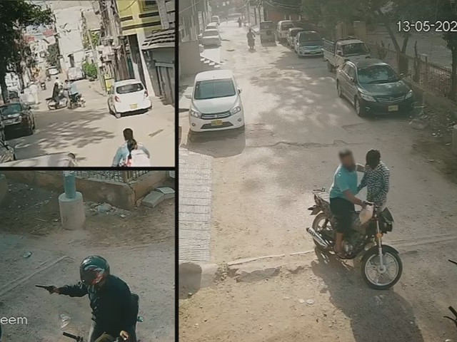 bike snatching captured in cctv camera photo file