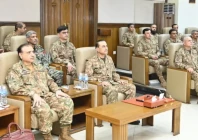cdf munir receives briefing on security situation during his visit to corps headquarters peshawar on september 22 2026 photo ispr