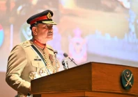 cdf field marshal asim munir addressing guard of honour ceremony held at general headquarters ghq on monday in rawalpindi photo ispr