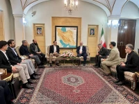 chief of defence forces and chief of army staff field marshal syed asim munir along with interior minister mohsin naqvi meet with with iranian interior minister eskandar momeni on august 24 2026 photo handout