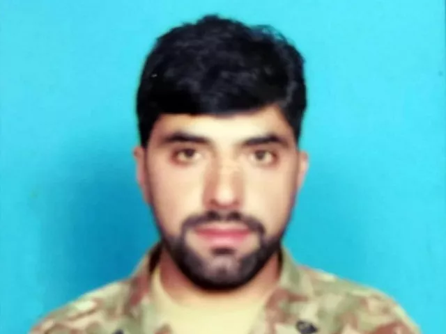 sepoy shafique of the pakistan army photo ispr