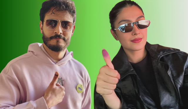 see you at the polls pakistani celebs share inked thumbs encourage citizens to vote