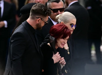 sharon osbourne honours ozzy with personal tribute during funeral procession in birmingham sharon osbourne honours ozzy with personal tribute during funeral procession in birmingham