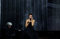 canadian singer celine dion performs on stage at the plenitude arena in the la defense district of nanterre near paris france september 12 2026 photo reuters