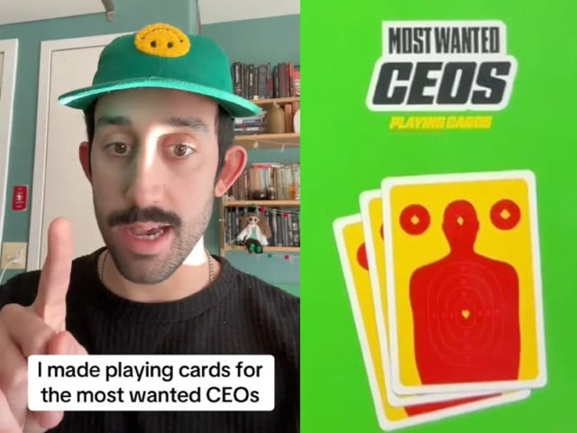 clothing brand owner launches disturbing most wanted ceos cards after unitedhealthcare ceo s death clothing brand owner launches disturbing most wanted ceos cards after unitedhealthcare ceo s death