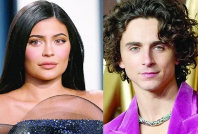kylie jenner and timothee chalamet photos reuters