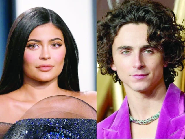 kylie jenner and timothee chalamet photos reuters