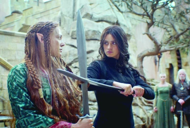 mecia simson and anya chalotra in a scene from the witcher season 4 photo netflix