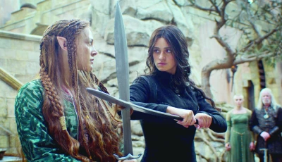 mecia simson and anya chalotra in a scene from the witcher season 4 photo netflix