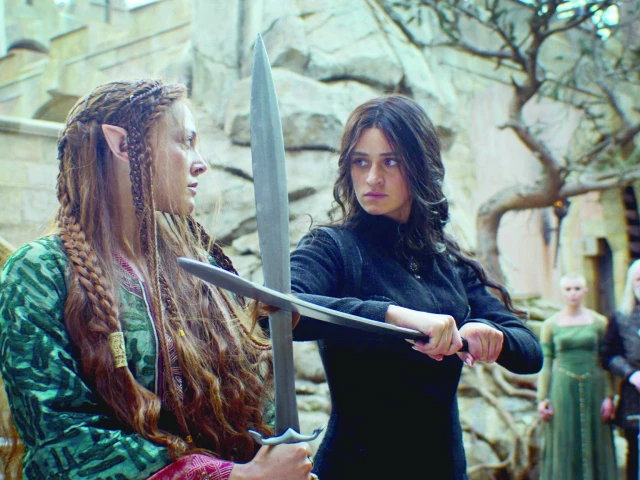 mecia simson and anya chalotra in a scene from the witcher season 4 photo netflix