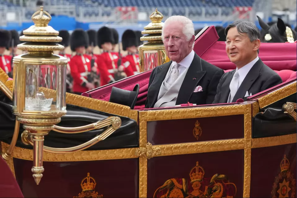 uk s king charles hosts japan s emperor naruhito for historic state visit uk s king charles hosts japan s emperor naruhito for historic state visit