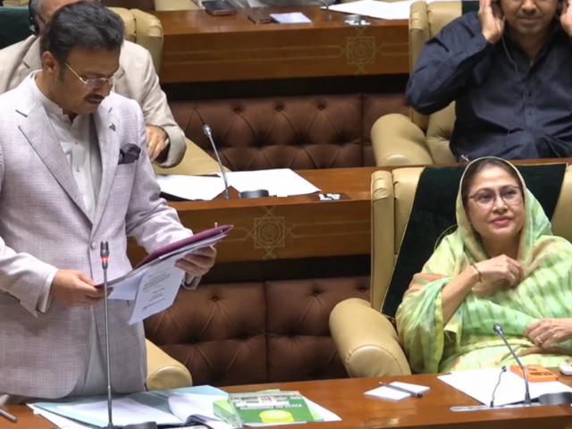 Sindh Assembly passes local govt law amendment amid opposition protest, sloganeering