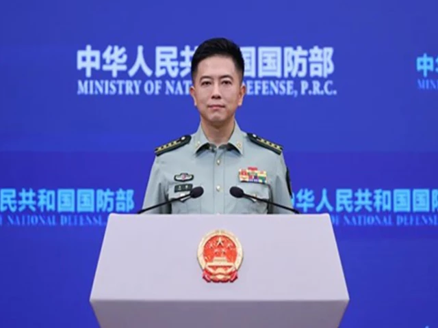 senior colonel chen xi spokesperson for china s ministry of national defence speaks at a press briefing photo file senior colonel chen xi spokesperson for china s ministry of national defence speaks at a press briefing photo file