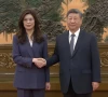 cheng li wun chairperson of the kuomintang shakes hands with chinese president xi jinping at the great hall of the people in beijing china on april 10 2026 photo reuters cheng li wun chairperson of the kuomintang shakes hands with chinese president xi jinping at the great hall of the people in beijing china on april 10 2026 photo reuters