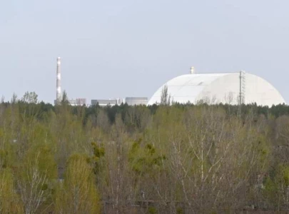 russian drone hit nuclear fuel storage facility near chernobyl ukraine says