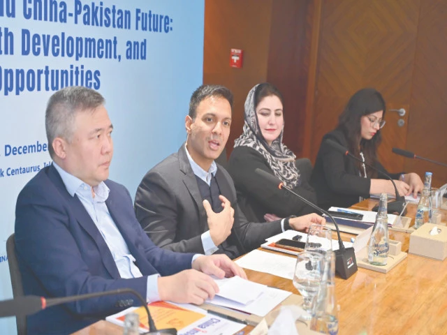 pakistan china institute holds conference photo express