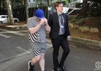 nsw police arrest a man following an investigation into an international satanic child sex abuse material ring on november 27 2025 portions of this photo were blurred by the police force photo nsw police force state of nsw