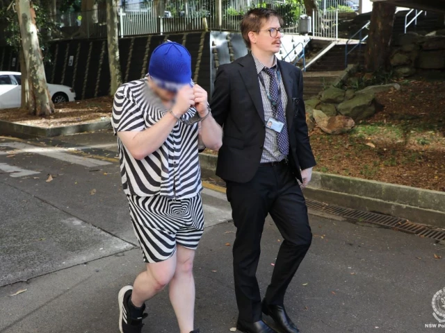 nsw police arrest a man following an investigation into an international satanic child sex abuse material ring on november 27 2025 portions of this photo were blurred by the police force photo nsw police force state of nsw nsw police arrest a man following an investigation into an international satanic child sex abuse material ring on november 27 2025 portions of this photo were blurred by the police force photo nsw police force state of nsw