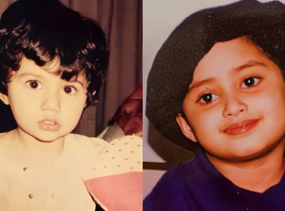 in photos 7 childhood pictures of pakistani stars that ll keep you guessing