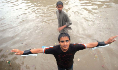roads submerged on third day of monsoons