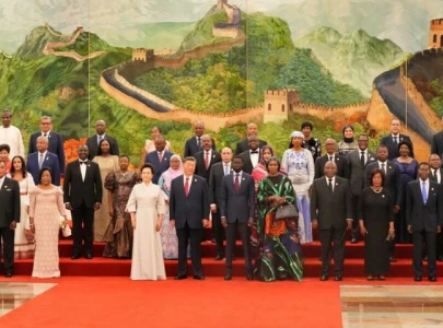president xi welcomes african leaders at china s largest summit in years