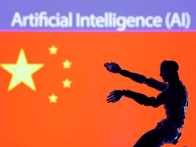 ai artificial intelligence words miniature of robot and chinese flag are seen in this illustration taken december 21 2023 reuters ai artificial intelligence words miniature of robot and chinese flag are seen in this illustration taken december 21 2023 reuters