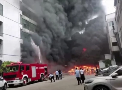 28 dead in shoe factory fire in east china