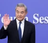 chinese foreign minister wang yi waves after a press conference on the sidelines of the national people s congress npc in beijing china march 8 2026 photo reuters