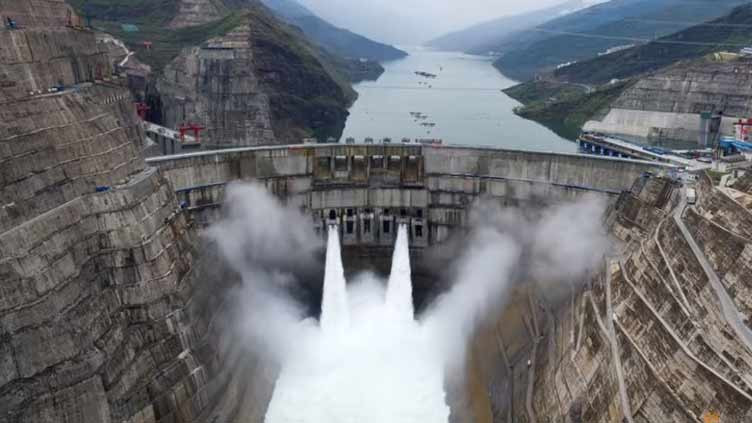 china constructs largest hydro power plant photo reuters