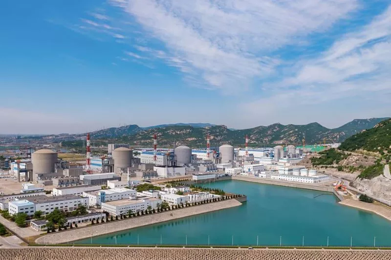 an aerial drone photo taken in june 2024 shows a view of the tianwan nuclear power station in lianyungang city east china s jiangsu province photo xinhua an aerial drone photo taken in june 2024 shows a view of the tianwan nuclear power station in lianyungang city east china s jiangsu province photo xinhua