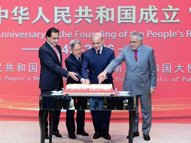 PM Shehbaz hails Beijing’s role in promoting global peace as Pakistan marks China’s National Day