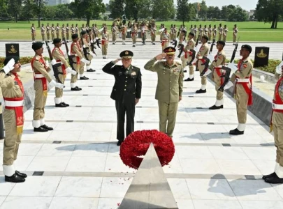 coas general asim munir welcomes pla ground forces commander at ghq coas general asim munir welcomes pla ground forces commander at ghq