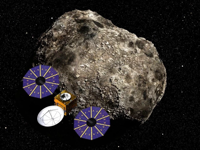 an artistic concept of tianwen 2 spacecraft near an asteroid photo orbital today website an artistic concept of tianwen 2 spacecraft near an asteroid photo orbital today website
