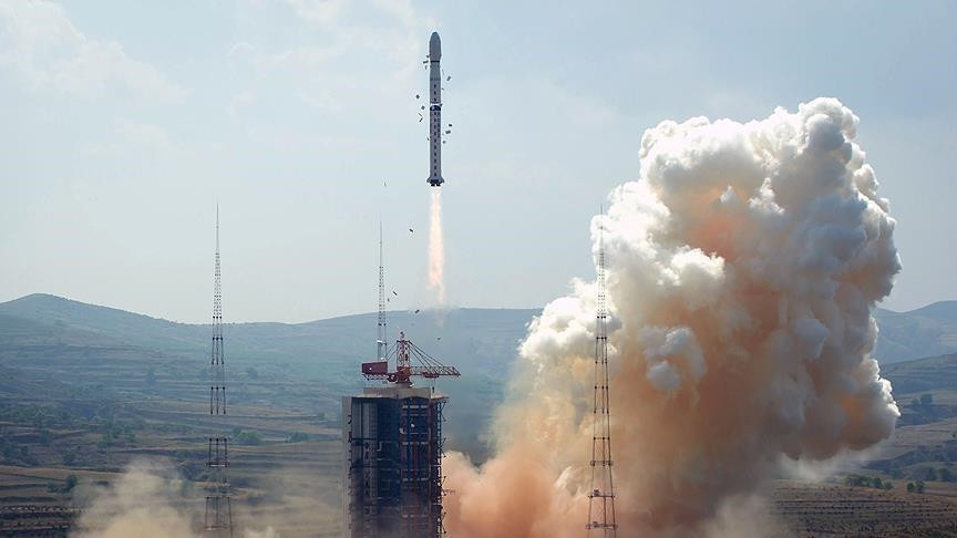 China launches twin satellites into space