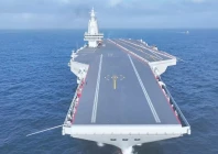 this screen grab from video footage from china s ministry of defence shows china s third aircraft carrier fujian photo afp