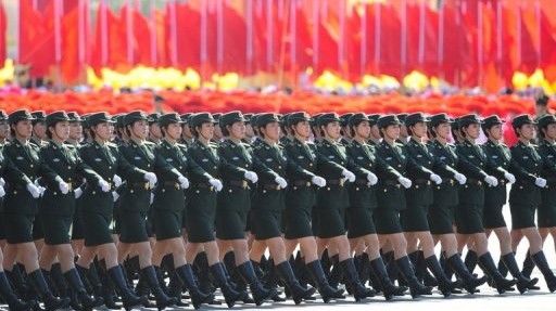 report says china is investing massively in new weapons photo afp file