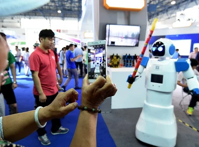 black tech catching eyes at international hi tech expo black tech catching eyes at international hi tech expo