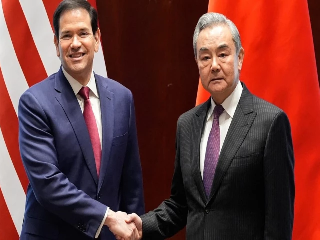 Wang, Rubio discuss ties