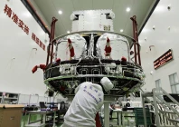 a technician checks the solar wind magnetosphere ionosphere link explorer smile at a workshop of the innovation academy for microsatellites of chinese academy of sciences cas in shanghai east china nov 4 2024 the smile is a joint mission between the cas and the european space agency esa that aims to deepen the understanding of the sun earth connection photo xinhua a technician checks the solar wind magnetosphere ionosphere link explorer smile at a workshop of the innovation academy for microsatellites of chinese academy of sciences cas in shanghai east china nov 4 2024 the smile is a joint mission between the cas and the european space agency esa that aims to deepen the understanding of the sun earth connection photo xinhua