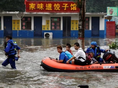 heavy rains floods inundate china