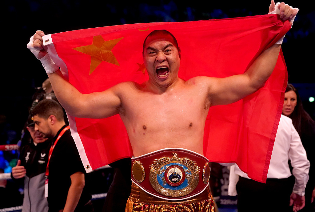 Zhang sets sights on Usyk fight