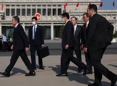 blinken starts rare china trip with hopes low for any breakthrough