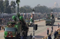 the india army s brahmos missile launcher is displayed during the republic day parade in new delhi india on january 26 photo reuters
