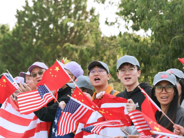 Chinese President Xi Jinping is welcomed upon his arrival in the United States on September 23, 2026. PHOTO: XINHUA