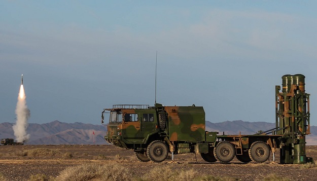 China's HQ-16 sam. PHOTO: Chinese Military 