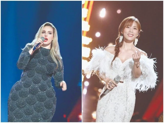 singer 2025 is known for inviting international singers such as grace kinstler and jesse lee to participate and grow their popularity in china photos file
