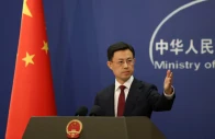 chinese foreign ministry spokesperson guo jiakun takes a question from a journalist at a press conference in beijing china january 7 2025 photo reuters chinese foreign ministry spokesperson guo jiakun takes a question from a journalist at a press conference in beijing china january 7 2025 photo reuters