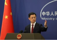 chinese foreign ministry spokesperson guo jiakun takes a question from a journalist at a press conference in beijing china january 7 2025 photo reuters chinese foreign ministry spokesperson guo jiakun takes a question from a journalist at a press conference in beijing china january 7 2025 photo reuters