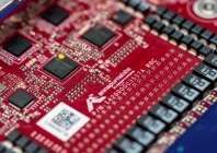 recently launched amazon artificial intelligence processors that aim to tackle nvidia and the chips made by the other hyperscalers such as microsoft and google are shown at an amazon lab in austin texas us july 19 2024 reuters